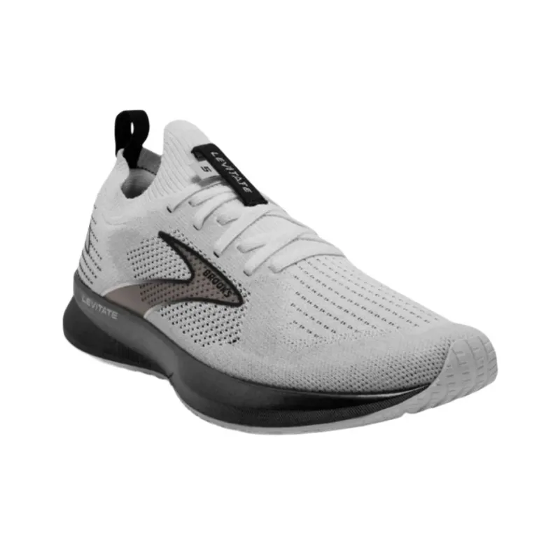 Brooks Levitate StealthFit 5 Anti Slip Wear Resistant Low Top Running Shoes Women's Gray-3