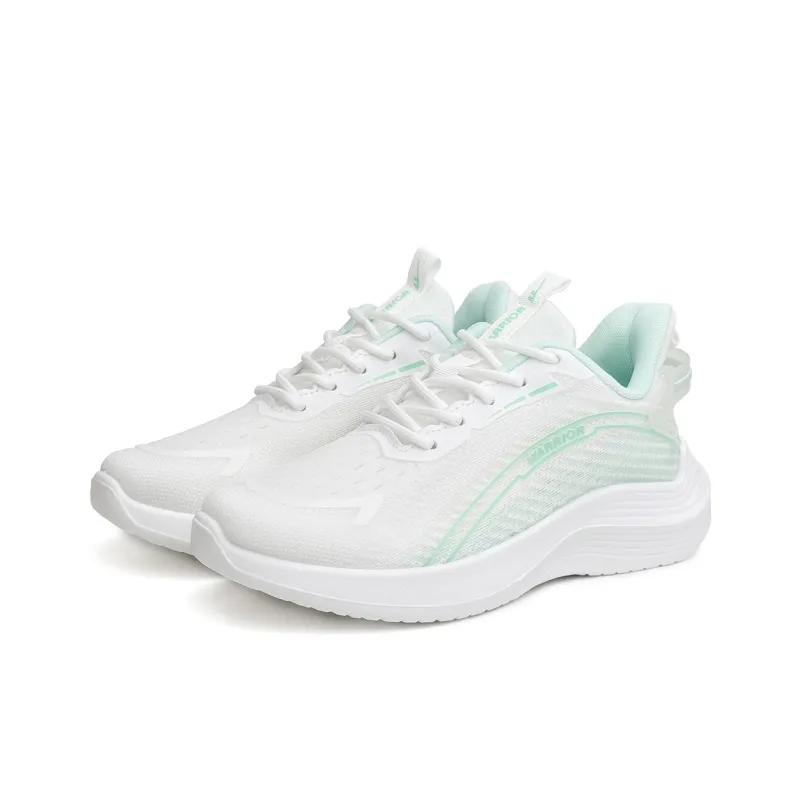 Warrior Anti Slip And Wear Resistant Lightweight Rebound Low Top Running Shoes Women's-2