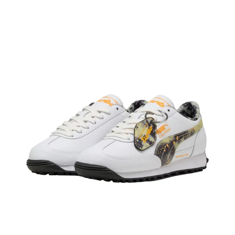 PUMA Easy Rider Cushioning, Wear Resistant Low Top Training Shoes Men's White-2