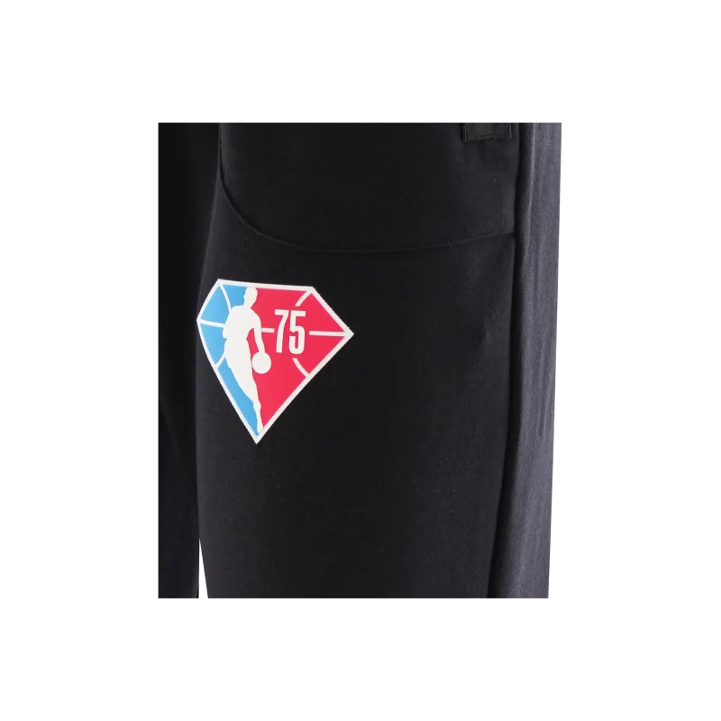 Jordan Nike Air Jordan NBA 75th Anniversary Knitted Sweatpants Men Black-2