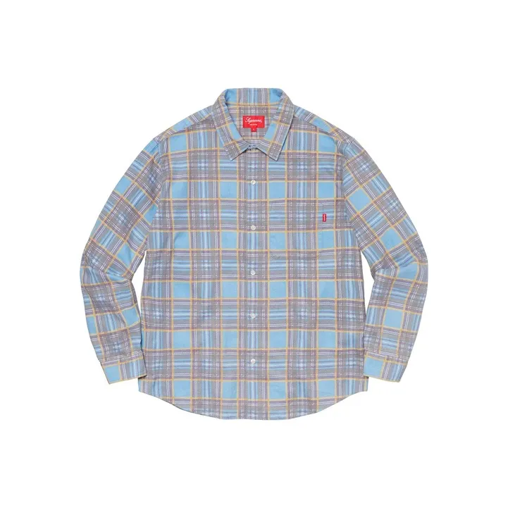 Supreme Printed Plaid Shirt-0