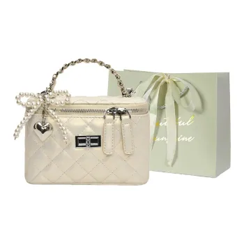 JIANGLIDA PU Handbag Women's Pearl White/Pearl Pink/White/Pink/Yellow/Black