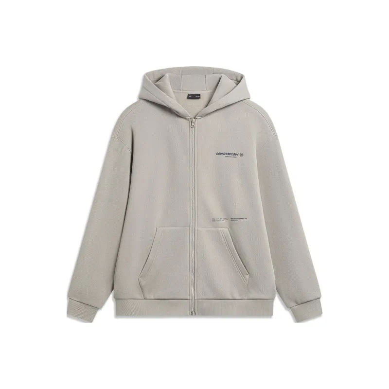 LiNing CF Tracing Sweatshirt Unisex Rock Ridge Gray-0