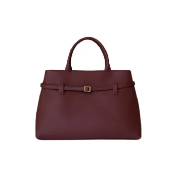 BEMIX PETS Top Grain Cow Leather Handbag Regular Women's Multicolor