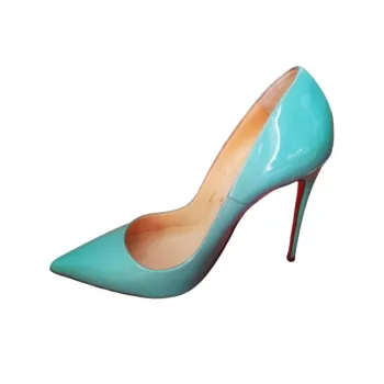 CL Kate Slim Heel High Heels 12cm Women's Lake Green