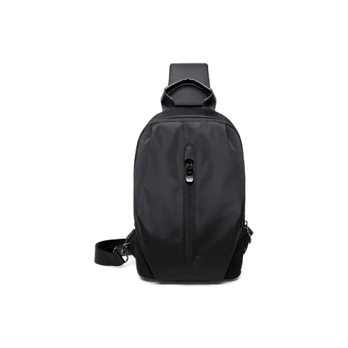 VIHUS Oxford Sling Bag Men's Black