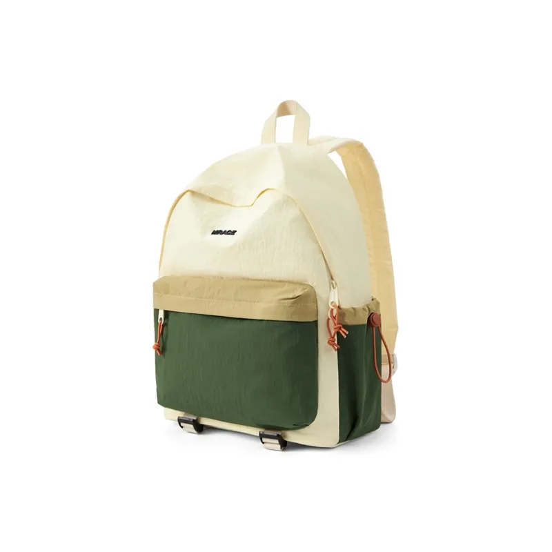 MR.ACE HOMME Fabric Backpack Unisex Breeze Blue/Chestnut Brown/Coconut Green/Beige Gray Purple-1