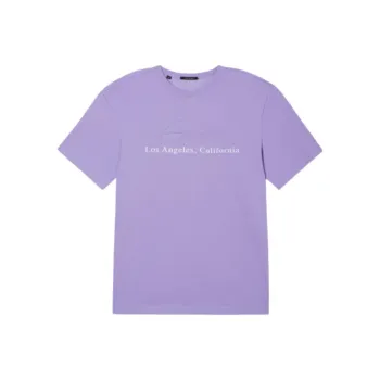 GUESS T-Shirts Unisex Purple