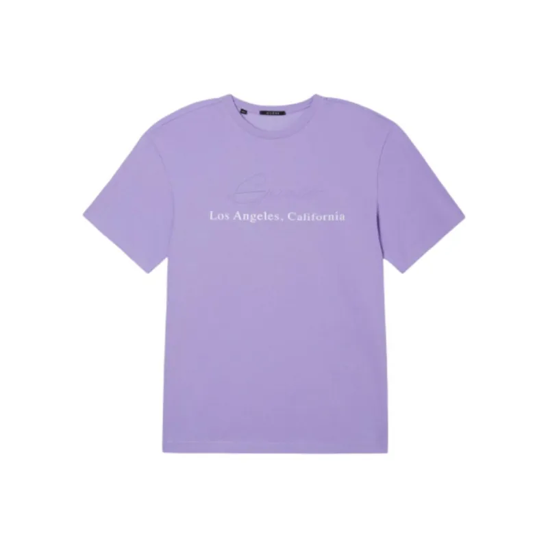 GUESS T-Shirts Unisex Purple-0