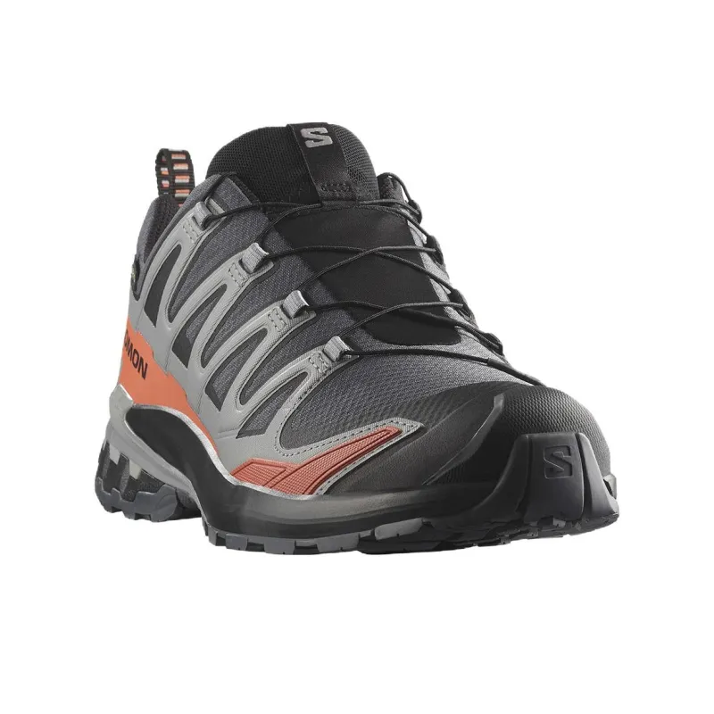 SALOMON XA Pro 3D V9 Anti Slip Wear Resistant Low Top Trekking Shoes Men's Gray Blue-1