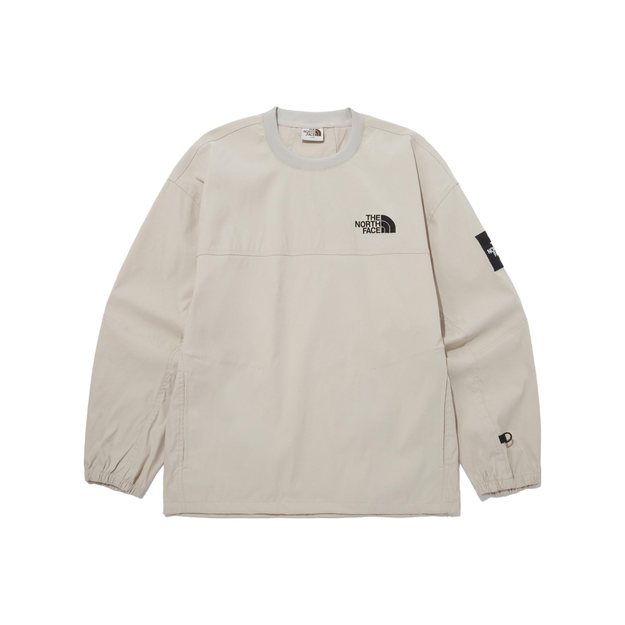 【THE NORTH FACE】M'S FELIX HEAT CREWNECK WHITE_SAND THE NORTH FACE Sweatshirts Unisex White Sand M - POIZON