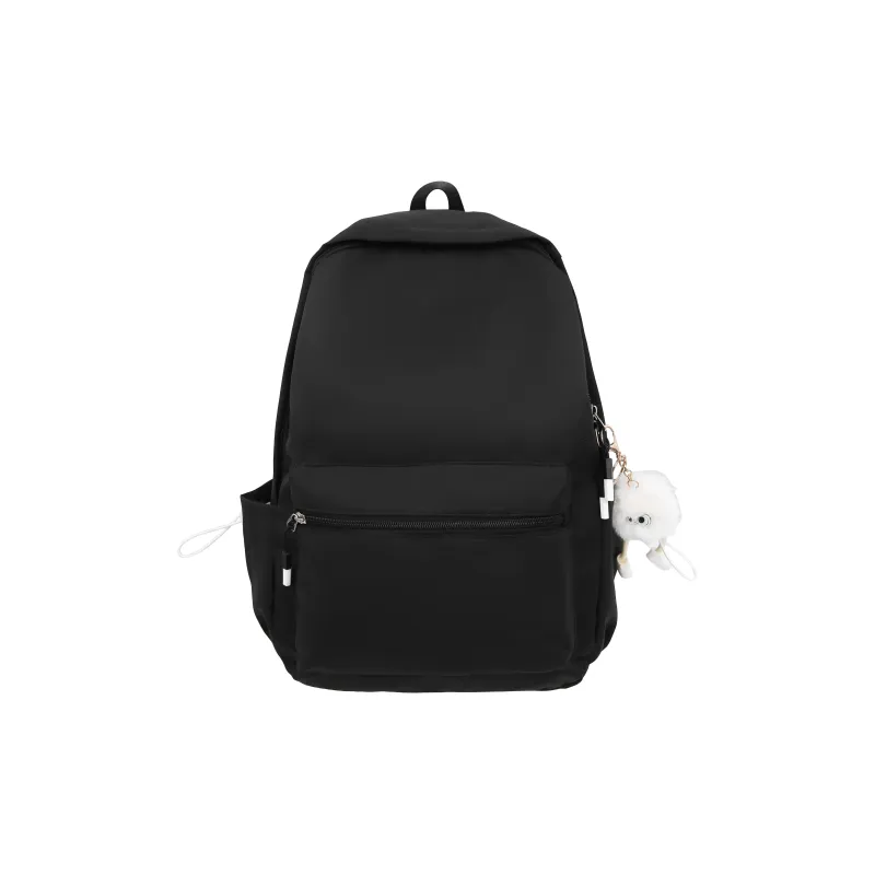 Single Warehouse Nylon Backpack Large Size Unisex Green/White/Black/Yellow/Pink-6