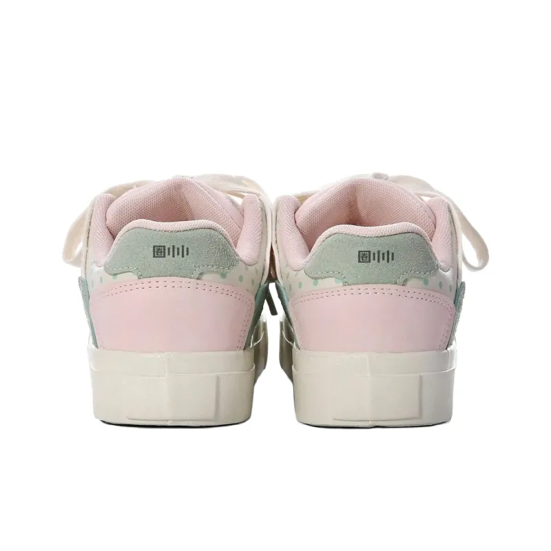 Circle Small Height Increasing, Balance, Lightweight, And Breathable Low Top Canvas Shoes Women's-4