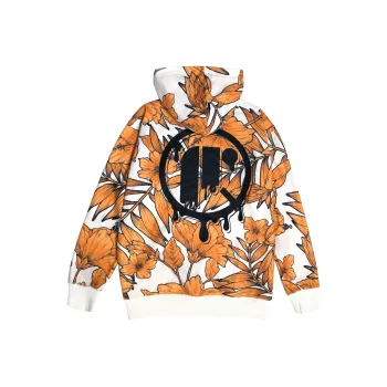 DNBH Sweatshirts Unisex Apricot Dry Leaf