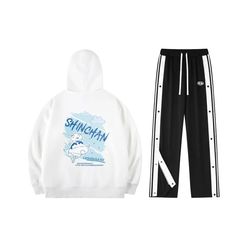 Crayon Shinchan Sweatshirt Set Unisex-1