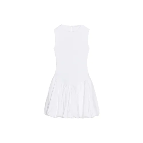 ZARA Sleeveless Dress Women's White