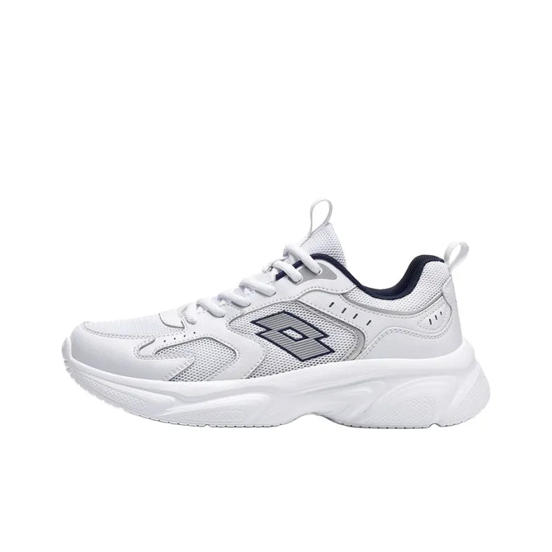 LOTTO Sportlife Breathable And Resilient Low Top Casual Shoes Unisex White-0