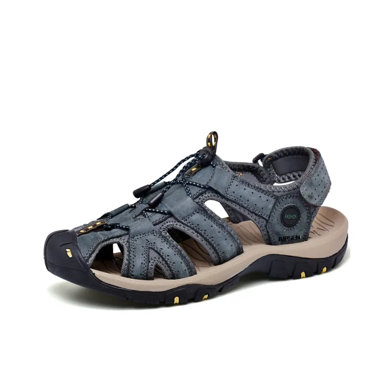 AIPSEN River Trekking Shoes Men's Blue-1