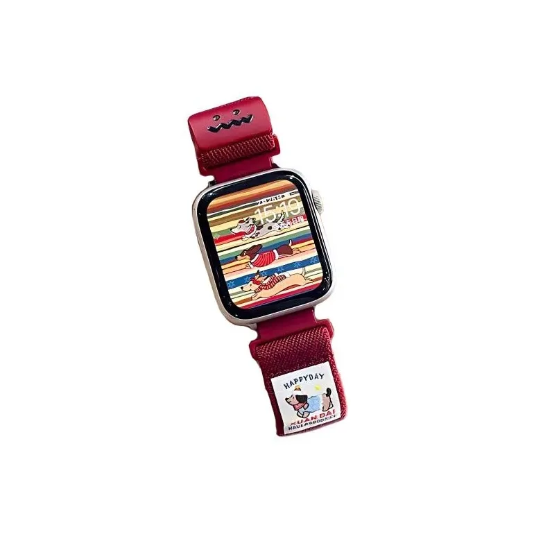 Fly Apple Compatibility Watch Band 145~200mm Fabric Material-4