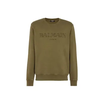 BALMAIN Vintage Embroidered Sweatshirt