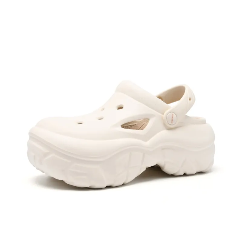 DAPHNE Clogs Women's Beige Yellow-1