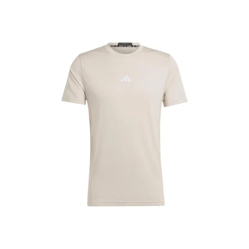 Adidas SportPerformance HIIT Heat.RDY T-Shirt Men's Beige-0