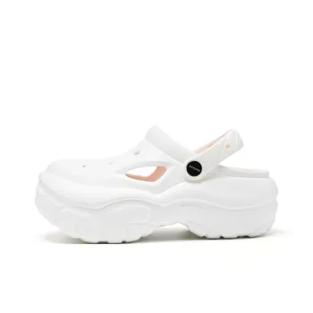 DAPHNE Clogs Women's White Pink