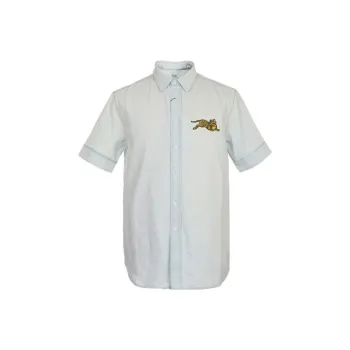 KENZO Shirts Men Light Blue