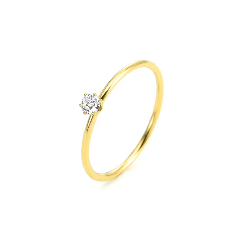 CANHUI Titanium Steel Rings Unisex-3