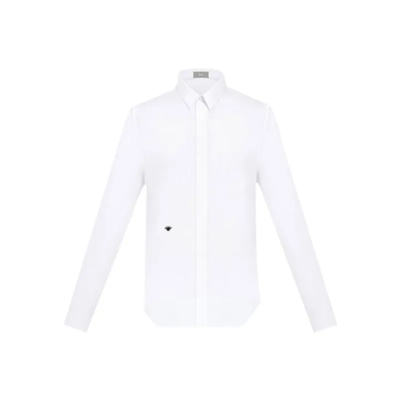 DIOR Quarterly New Products Shirts Men White-0