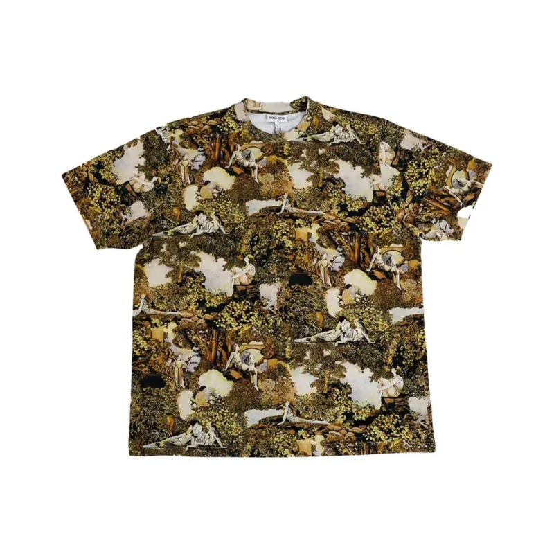 KENZO T Shirts Men Brown-0