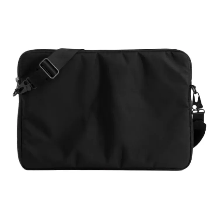 ARKET Polyamide Shoulder Bag, Crossbody Bag Unisex Black/Khaki Green-1