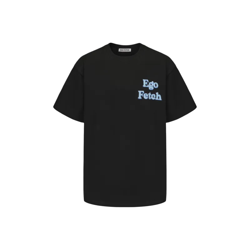 EGO FETCH T Shirts Unisex Black-1