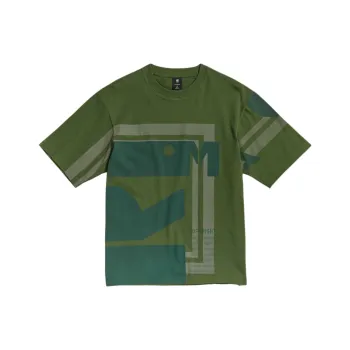 G STAR RAW T Shirt Unisex Dark Nuri Green