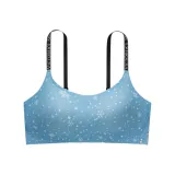Blue Snowflake Print