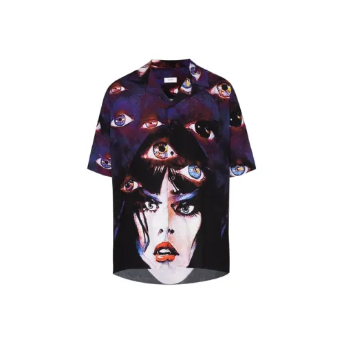 RHUDE Eyes Button Down Shirt