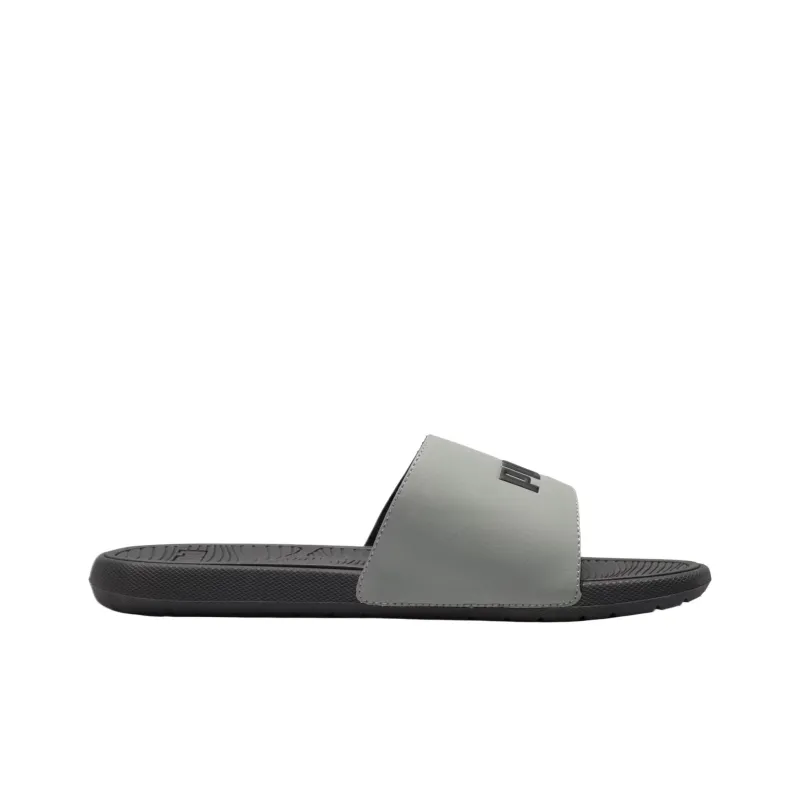 PUMA Cool Cat 2.0 Slip Resistant Slide Slippers Men's Smoky Gray-1