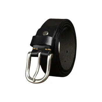 JEANSWEST Cow Leather Belts Men's 3.7CM