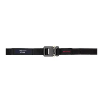 CDG Nylon Belt Men's Black Width  2.5cm
