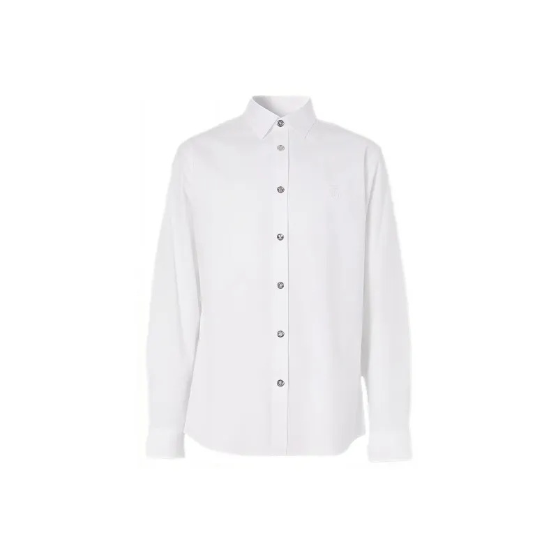 Burberry Shirts Men White-0