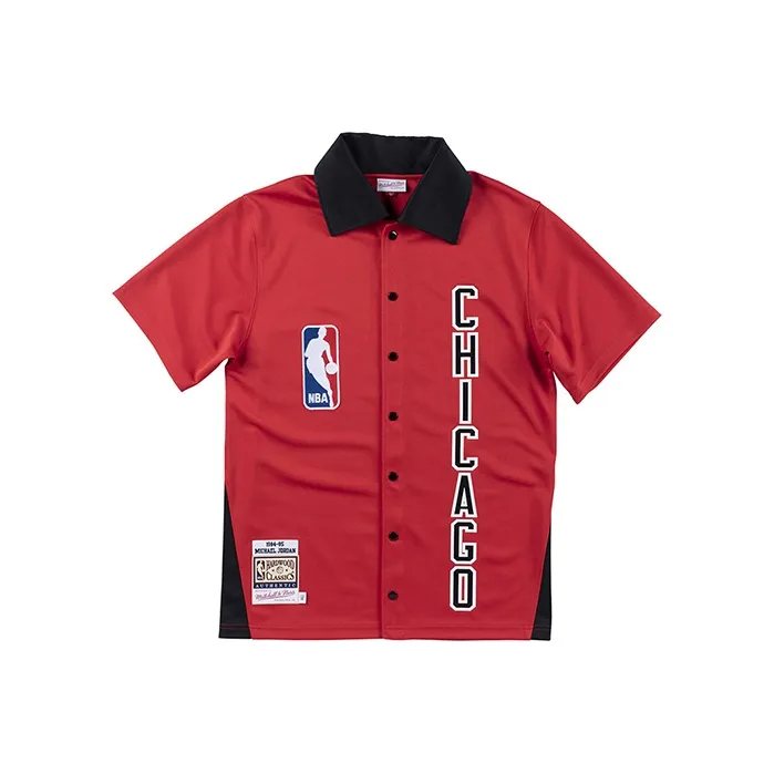 Mitchell & Ness Shirt Men's Red-0