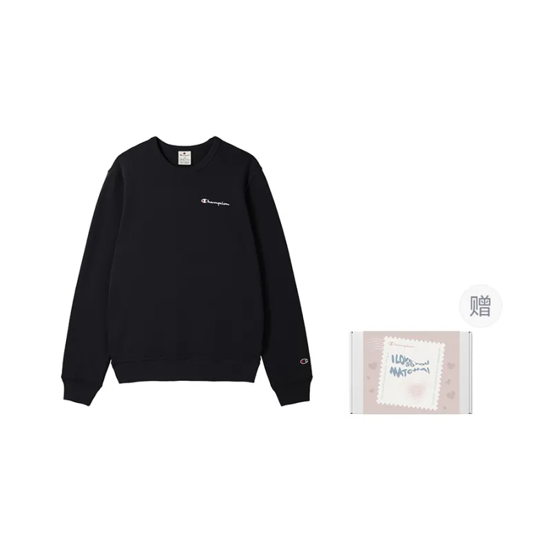 Champion FW24 Script Shop Sweatshirt Europe Version Unisex-3