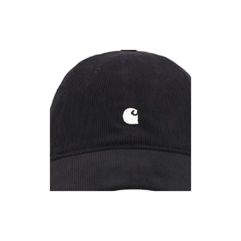 Carhartt WIP Cotton Baseball Caps Men's Black-1
