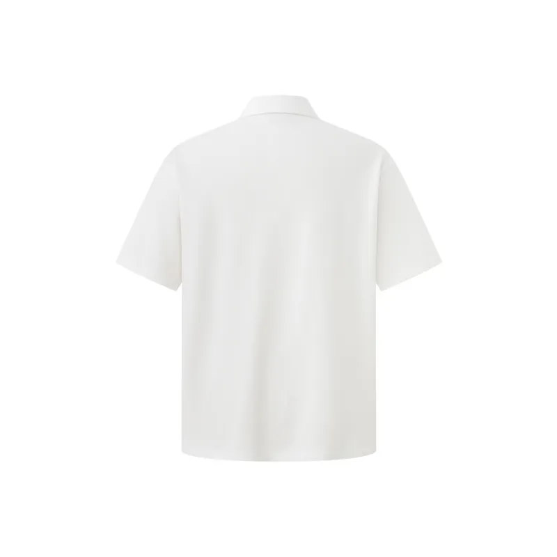 CHINISM Polo Shirt Unisex Raw White-1