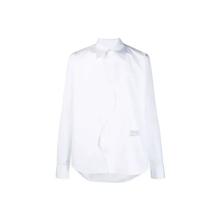 OFF WHITE SS21 Shirts Men White-0