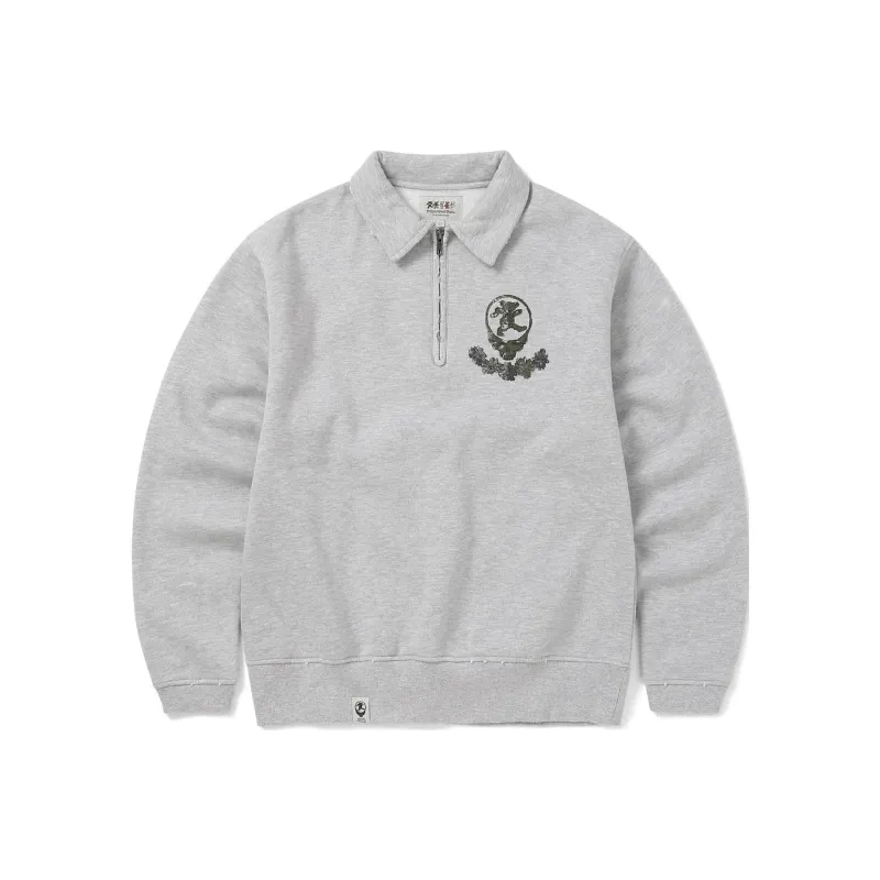 Thisisneverthat X Grateful Dead Sweatshirts Unisex Gray-0