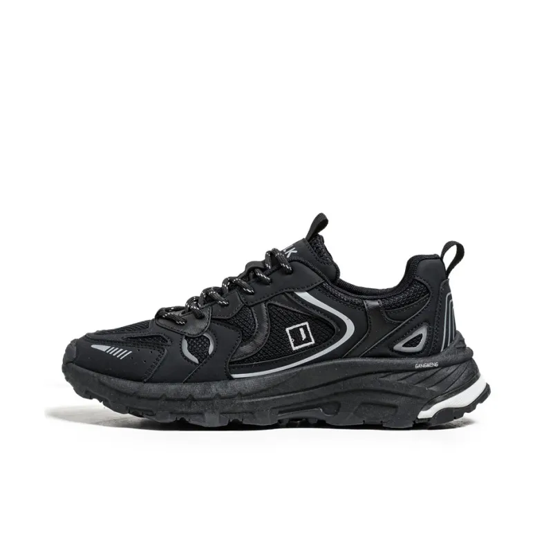 Hong Kong Meng Abrasion Resistant Breathable Height Increasing Low Top Chunky Sneakers Men's-1