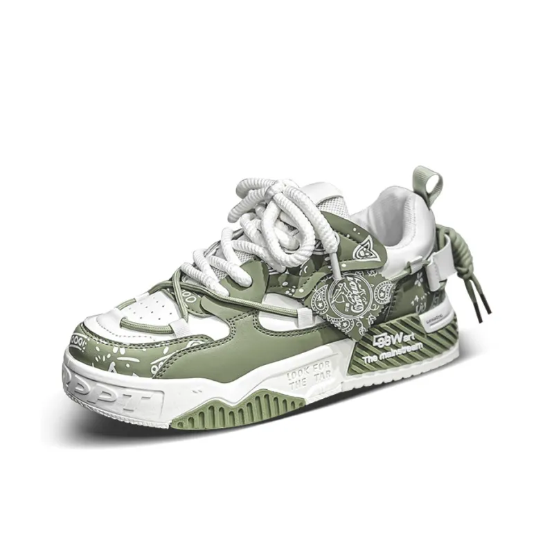 Hong Kong Meng Slip Resistant, Abrasion Resistant, Breathable Low Top Skateboard Shoes Men's-7