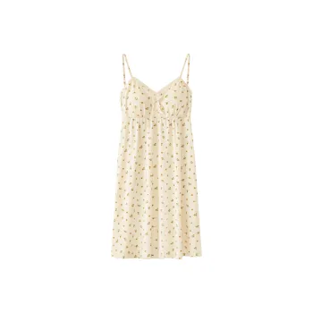 SEM/R Nightgown Women's Cream Apricot