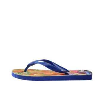 FARM RIO x Havaianas Rubber Sole Quick Dry Flip Flops Women's Blue
